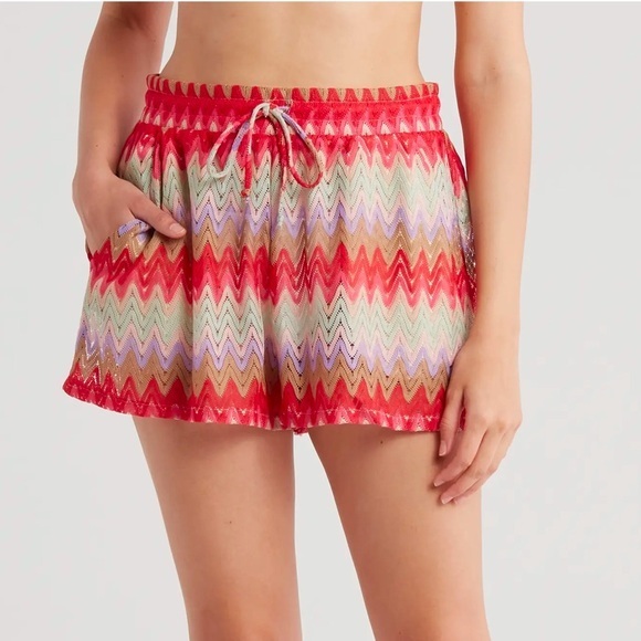 Show Me Your MuMu Pants - Show Me Your Mumu San Remo Chevron Knit Shorts